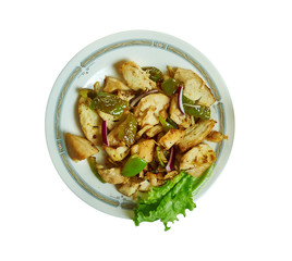 Sri Lanka Devilled Chicken. Dishes