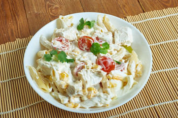 Southwest Chicken Pasta Salad