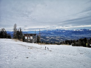 Schöckl, Schöckel bei Graz im Winter