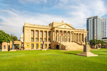 View at the Building of Old Parliament in Colombo - Sri Lanka