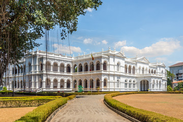 View at the National Mauseum Building of Colombo in Sri Lanka