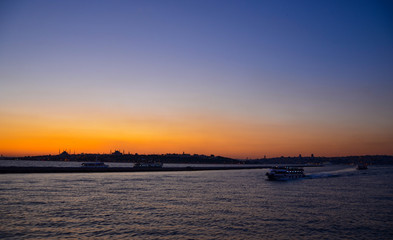 Fototapeta na wymiar Istanbul Sonnenuntergang