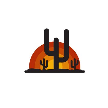 Arizona Sunrise Logo Vector, Icon, Element, And Template For Company