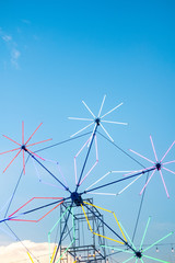 Obraz premium Outdoor lamps in the event