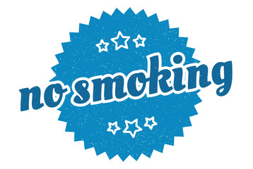 no smoking sign. no smoking round vintage retro label. no smoking