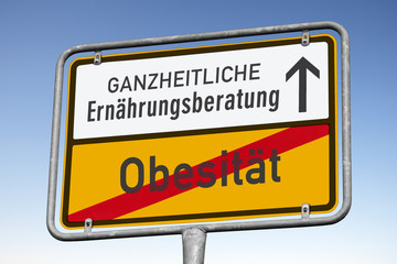 Wegweiser in Richtung 