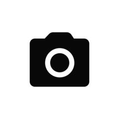 photo camera isolated vector icon