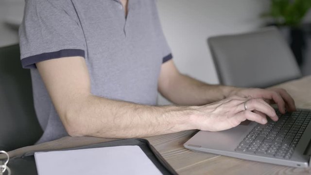 Typing on Keyboard