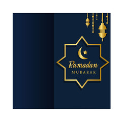 golden vintage lanterns for Ramadan wishing