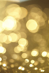 golden blur background, holiday background