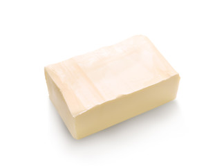 Butter isolated on white background