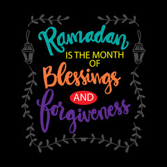 Ramadan is the month of blessing and forgiveness. Ramadan Quotes