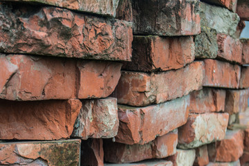 lots of old bricks.