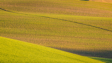 Linee Spettacolari della Val D'Orcia, Toscana