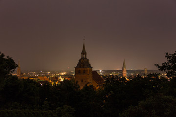 Lüneburg bei Nacht 