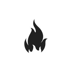 Fire flame Logo Template vector icon Oil, gas and energy logo