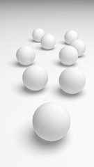 White abstract background. Lowpoly backdrop. Crumpled paper. 3D illustration