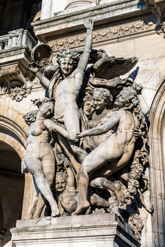 Monument of Paris Grand Opera (Garnier Palace). 