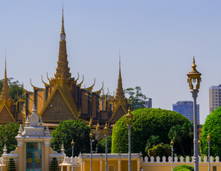 Naklejka premium Royal Palace of Cambodia