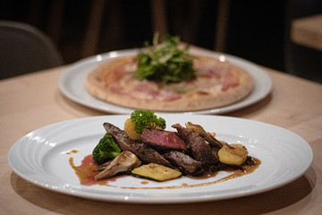 Abendessen: Tagliata vom Rind