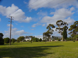 Park in Broadmeadows Melbourne Victoria surrounded by green lush trees rivers and lakes