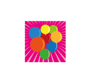 comic effects and balloons, vector illustrations.