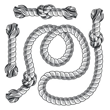 Pattern Brush Nautical Rope Knot Marine Sailor