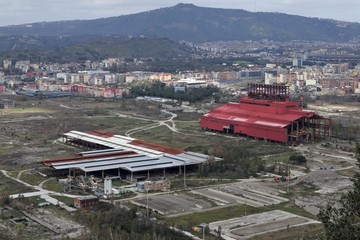 Napoli - Ex area industriale dal Parco Virgiliano