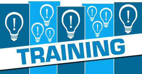 Training Blue Vertical Boxes Bulbs 