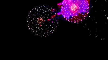 fireworks, Moscow, Russia, Circle of light, city day, Moscow Day, Victory Day, May 9