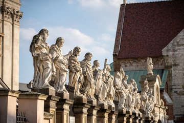 The church Peter and Paul the Apostles in Krakow