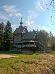Old wooden Orthodox Church