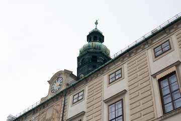 Fototapeta na wymiar Old building in europe in the capital of Austria in Vienna