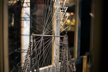 Nineteenth century ferris wheel in the center of Vienna