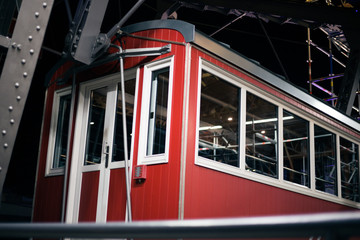 Nineteenth century ferris wheel in the center of Vienna