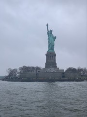 Fototapeta na wymiar Statue of Liberty view