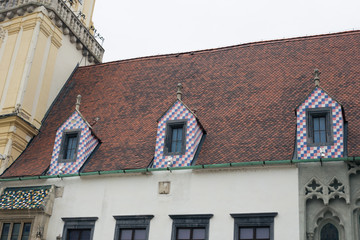 Naklejka premium Old European building in the city center in Bratislava