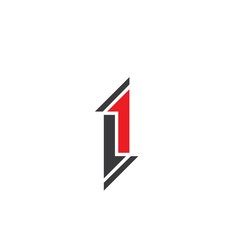 l letter logo business vector