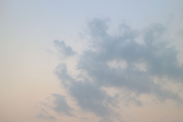 blue sky with clouds for background.