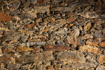 Background of ancient brown masonry...