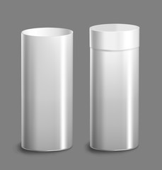 Oval metal can for food, cookies and gifts.