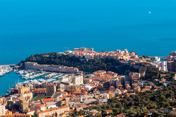 Obraz premium point de vue sur Monaco