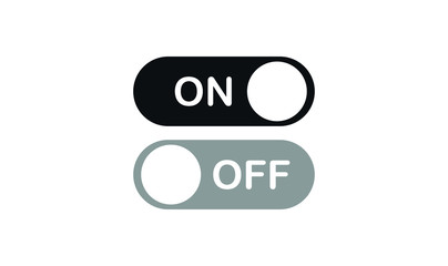 On/Off Button Icon Vector Design Illustration