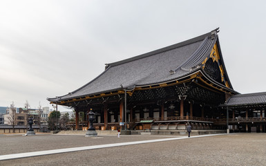 Naklejka premium Higashi Hongan-ji Temple - Amida Hall I