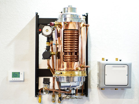 Integrated Copper Tubular Heat Exchanger