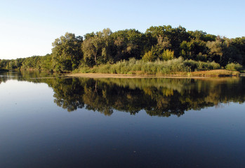 Fototapeta na wymiar lake, water, landscape, nature
