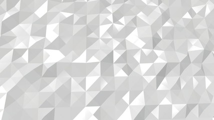 triangles low poly background . white halftone grey gray romantic сolors, beautiful for wedding invitations and baby show holidays. render wallpaper glamorous shine luxury texture