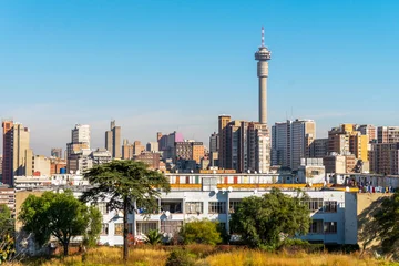 Fotobehang Afrika Downtown of Johannesburg, South Africa  © eunikas