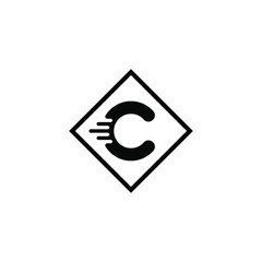 letter C logo icon template