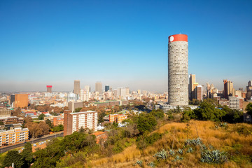 Obraz premium Śródmieście Johannesburga, RPA